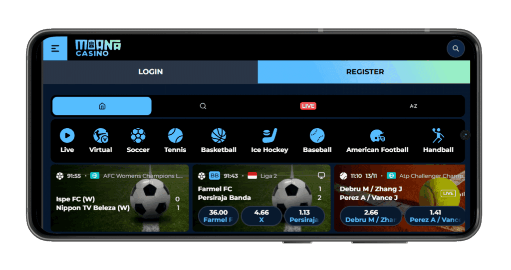 mobile betting moana casino